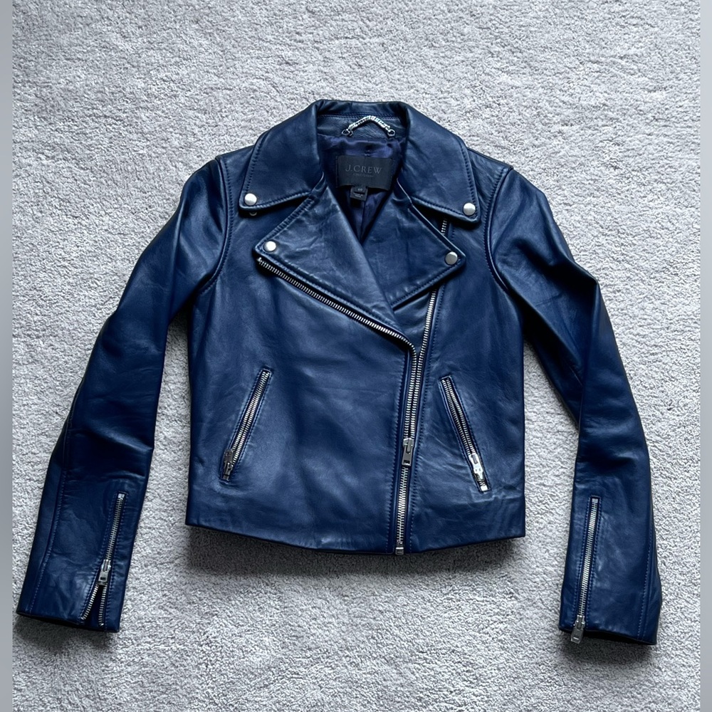 J. Crew Leather Jacket